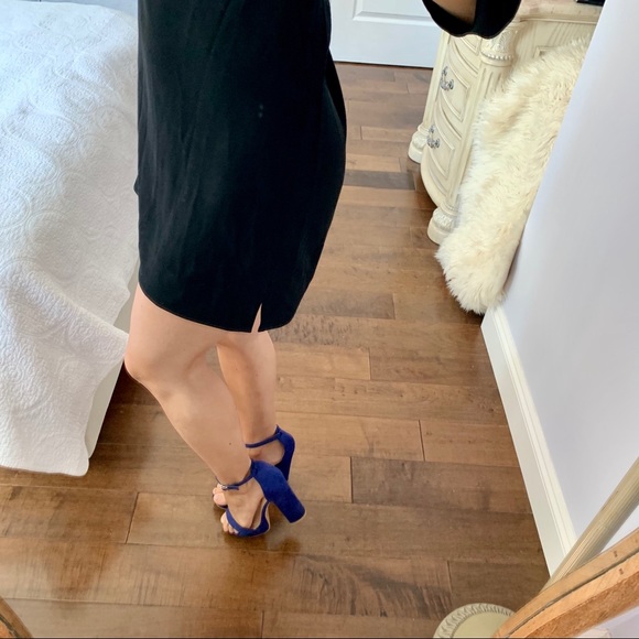 Aritzia T.Babaton Black Peephole Formal Dress - Picture 6 of 8